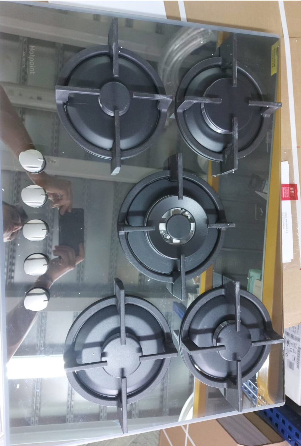 Hotpoint DD 752 W/HA(ICE) 75cm Piano Cottura a Gas da Incasso con 5 Fuochi  (F100489) | Acquisti Online su eBay