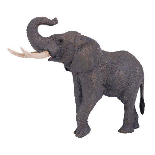 Mojo AFRICAN BULL ELEPHANT wild animal model figure toys plastic forest jungle - Picture 3 of 6