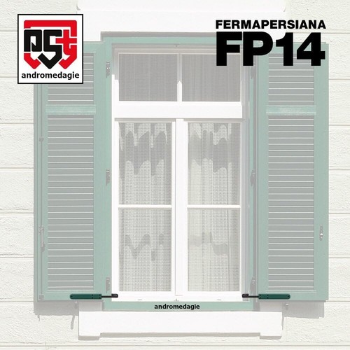 FERMA PERSIANA PIEMONTE 1 PZ NERO - Universale ABS, Braccio Estensibile - Picture 4 of 4