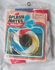 Anello da nuoto gonfiabile Splash Mates 3170 20" NOS rosso/bianco/blu/giallo