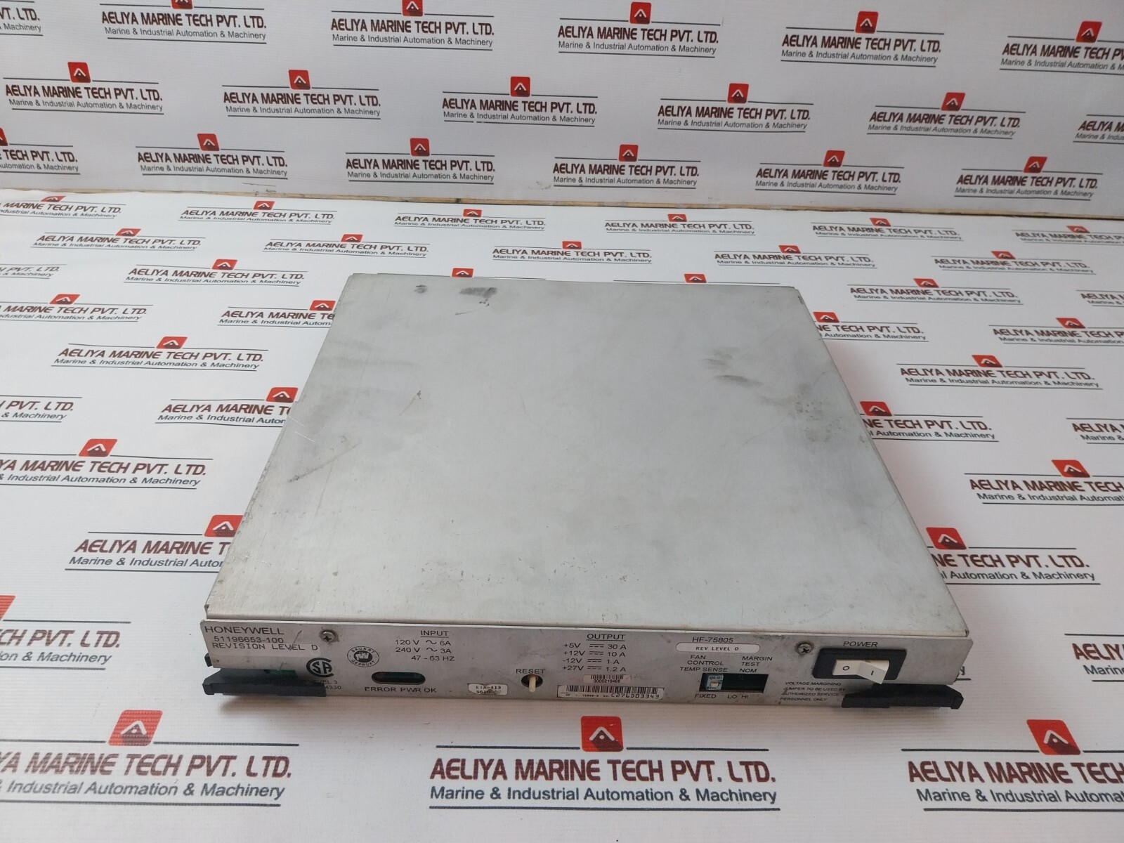 HONEYWELL 51196653-100 Five-Slot Power Supply Module for File Power Supply 9.5A