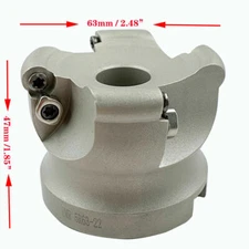 EMR 5R63-22 CNC Face milling Cutters/Arc/Nose Milling Cutters + 10pcs RPMW1003