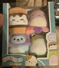 Squishmallows Micromallows Mini Plush Set of 4 By Jazwares New In Box