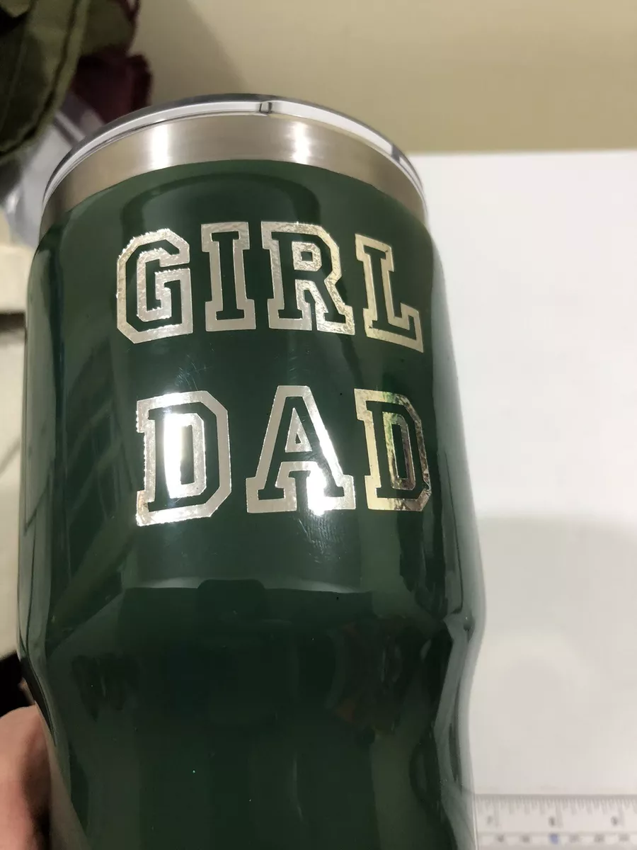 Yeti Rambler 30 oz Tumbler Forest Green Girl Dad