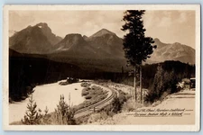 Canada Postcard Mounts Sheol Aberdeen Saddleback Fairview c1920's RPPC Photo