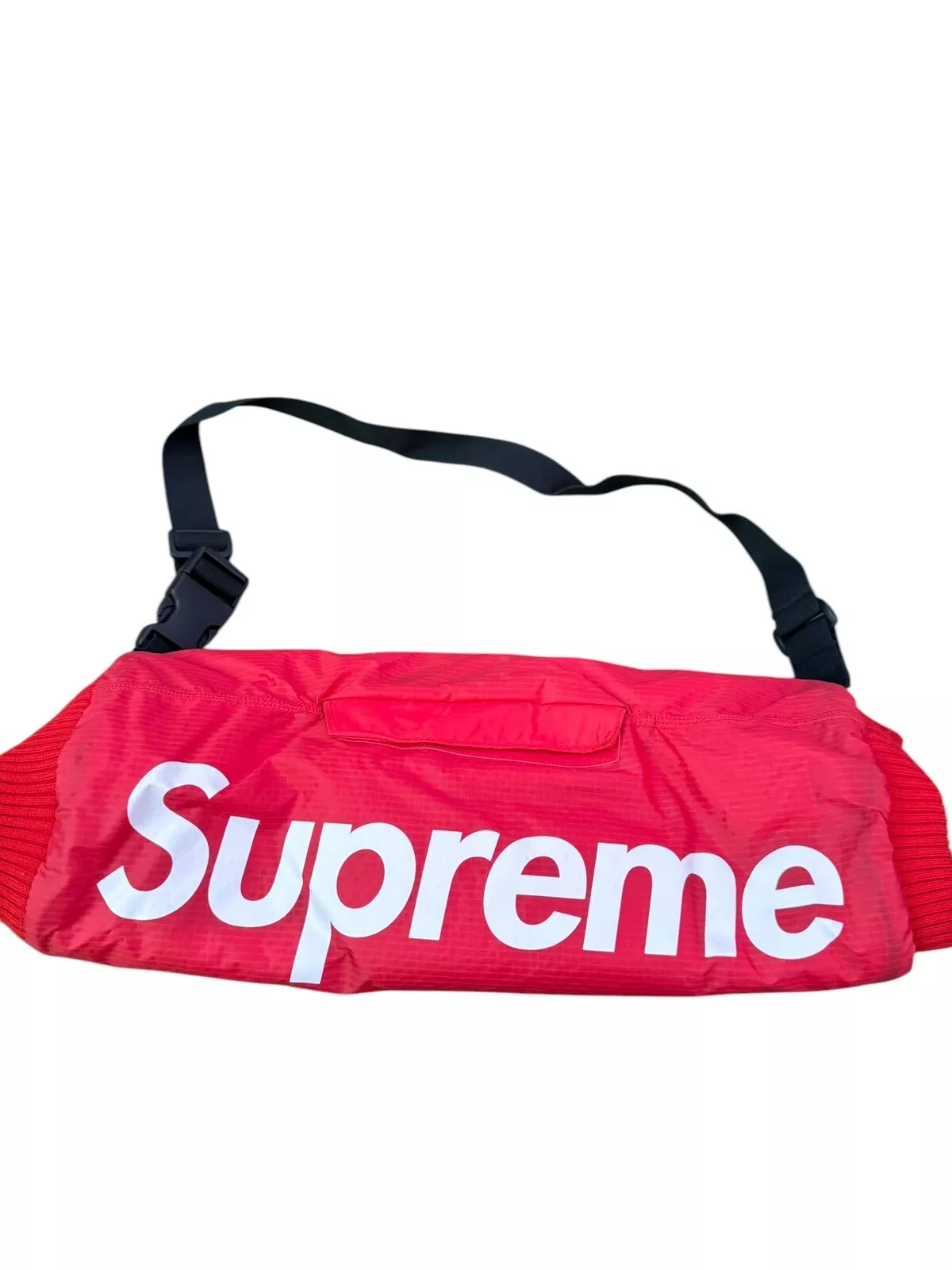 FW18 SUPREME Authentique Chauffe mains Rouge Camouflage Hardwarmer Football Polartec Cordura