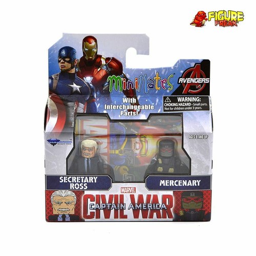 Marvel Minimates Series 67 Captain America Civil War Movie Complete Set - Picture 5 of 6