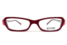 Moschino Eyeglasses Frames M3729-V-B 578 Pink Red Cat Eye Full Rim 49-15-135