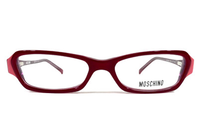 Moschino Eyeglasses Frames M3729-V-B 578 Pink Red Cat Eye Full Rim 49-15-135