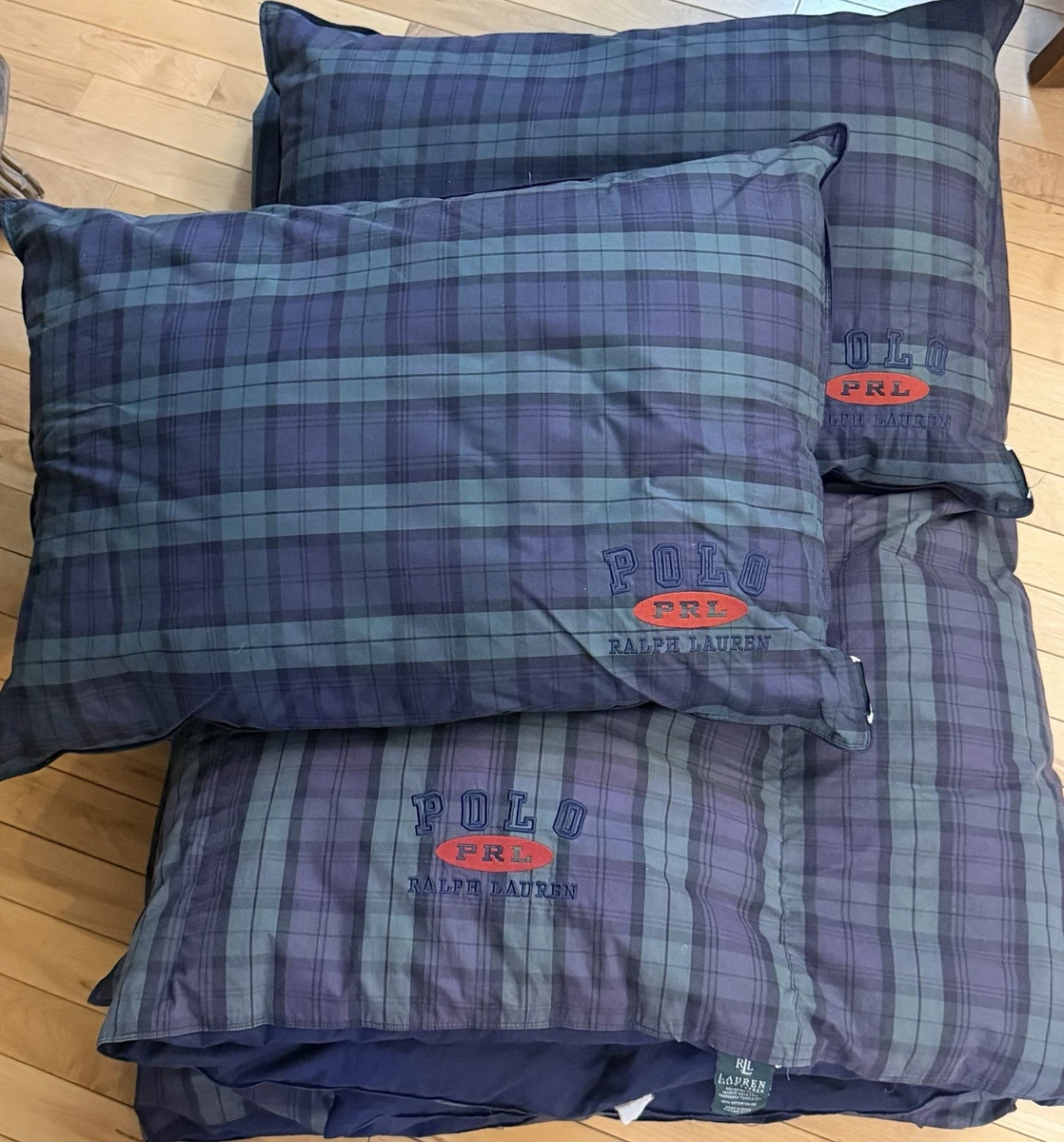 Ralph Lauren Blue Plaid Comforters & Sets for sale | eBay
