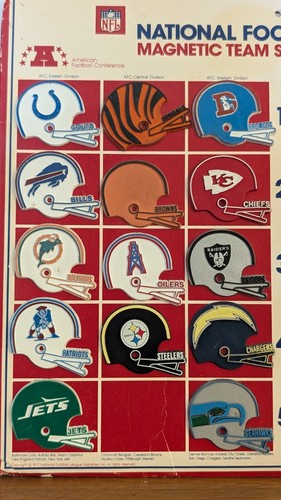 Vintage 1977 NFL Football Standings Magnetic Board, Complete with all 28 Teams - Picture 2 of 19