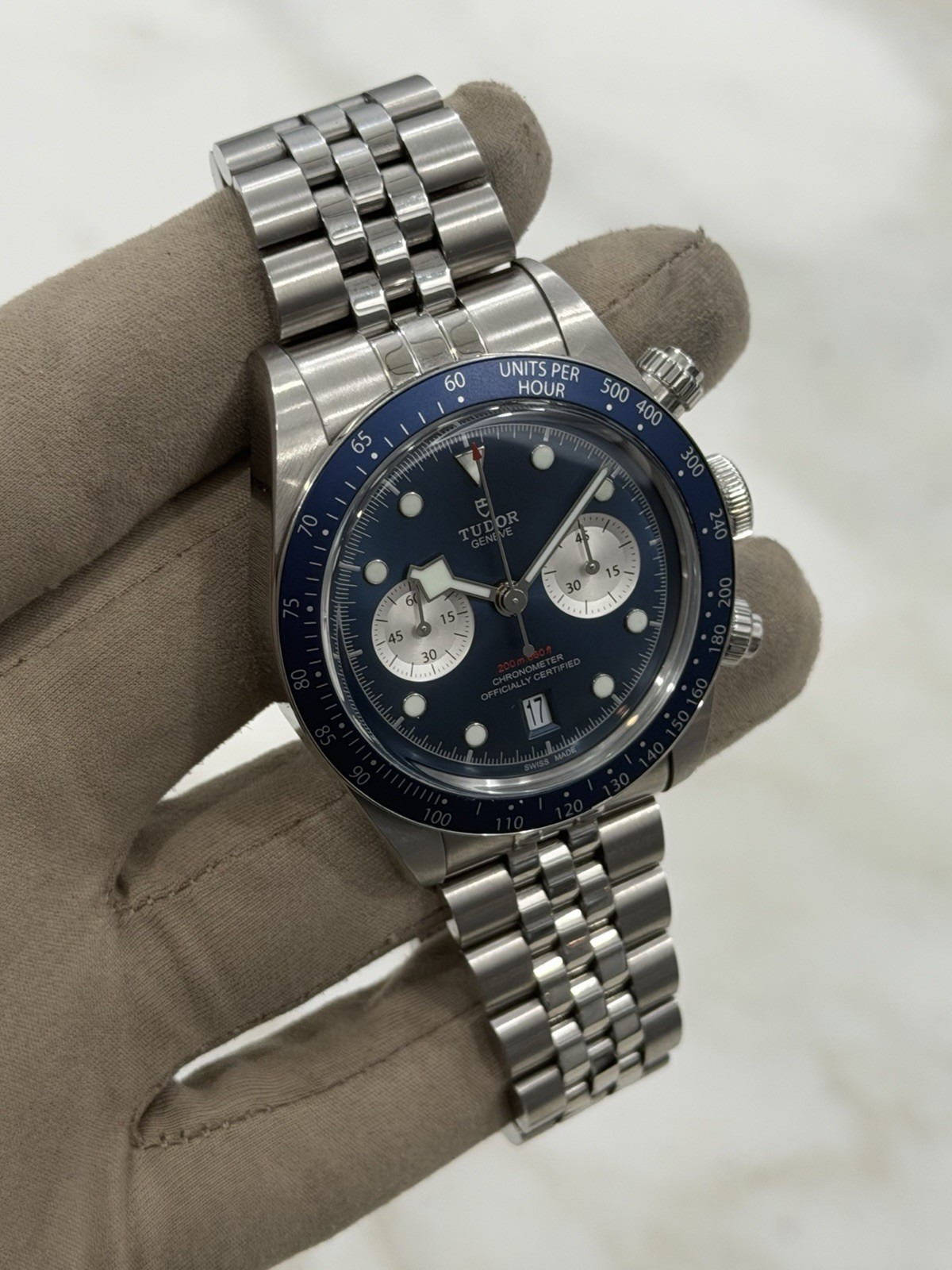 12/2024 Tudor Black Bay Stainless Steel Blue Dial 41mm Auto Mens Watch 79360 image 4