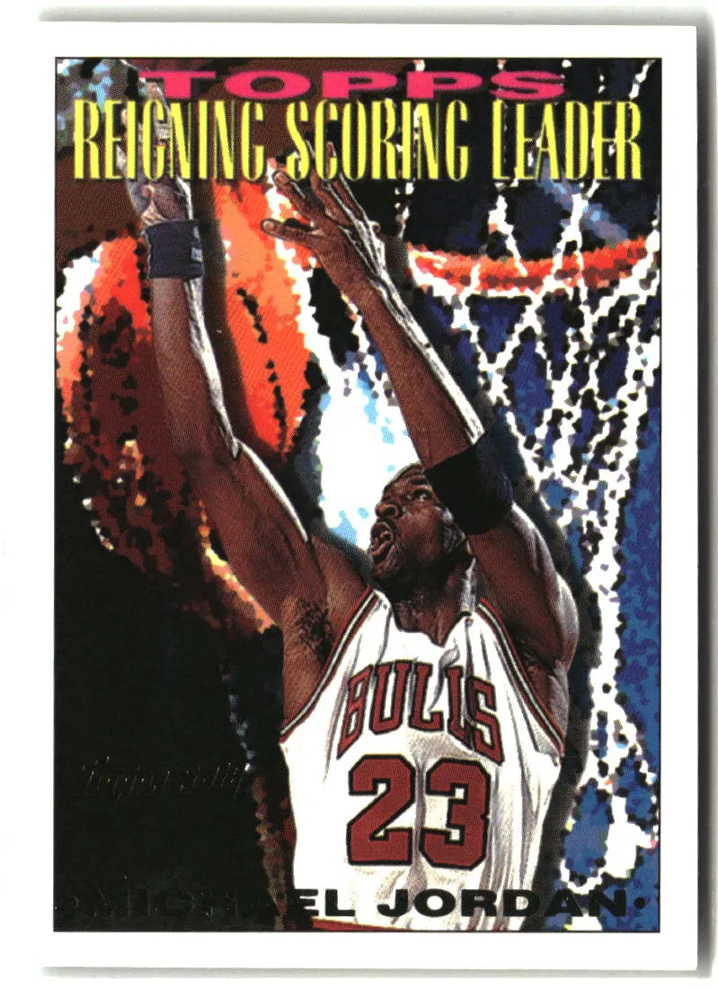 Michael Jordan 1993-94 Topps Gold #384