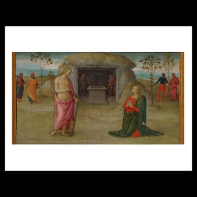 Perugino - Noli Me Tangere (1500) Art Card Print
