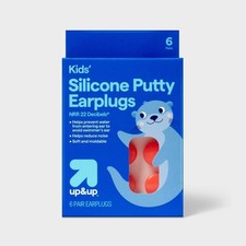 Kids' Silicone Putty Earplugs - 6 pair