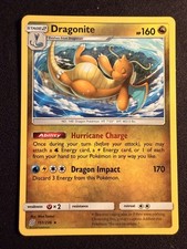 Pokémon TCG Dragonite 151/236 Regular Holo Rare Unified Minds Card on eBay