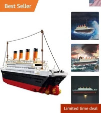 Titanic Model Kit with 1021 Building Blocks