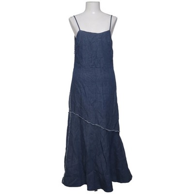 Zara, Jeanskleid, Größe: S, Blau, Baumwolle/Leinen, Einfarbig, Denim, Damen #zYK