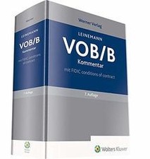 VOB/B - Kommentar: mit FIDIC conditions of contract | Buch | Zustand sehr gut