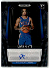 2024-25 Panini Prizm Black NBA No. RS-MIN Judah Mintz Rookie Auto