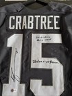 Micheal Crabtree Game And Signed Used Jersey — photo 3