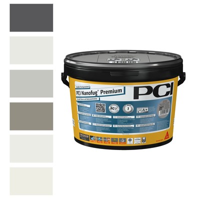 PCI Nanofug Premium Variabler Flexfugenmörtel Fliesen verfugen Flexfuge Bad 5 kg