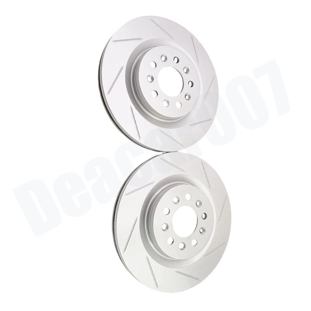 Front And Rear Brake Rotors For Aston Martin Db9 V8 4G432810265 4G432810266