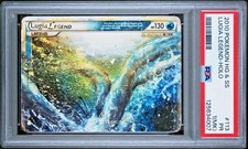 PSA 1 MK 2010 Pokemon HeartGold SoulSilver Lugia Legend Top 113/123 Holo