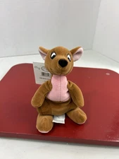 Disney Store Winnie The Pooh Kanga Mini Bean Bag Plush 7in NWT Parks Collectible