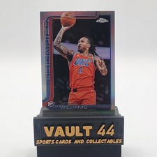 2025-26 Topps Chrome #105 Jaylin Williams Refractor