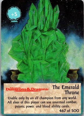 Spellfire 4th Edition The Emerald Throne 467/500