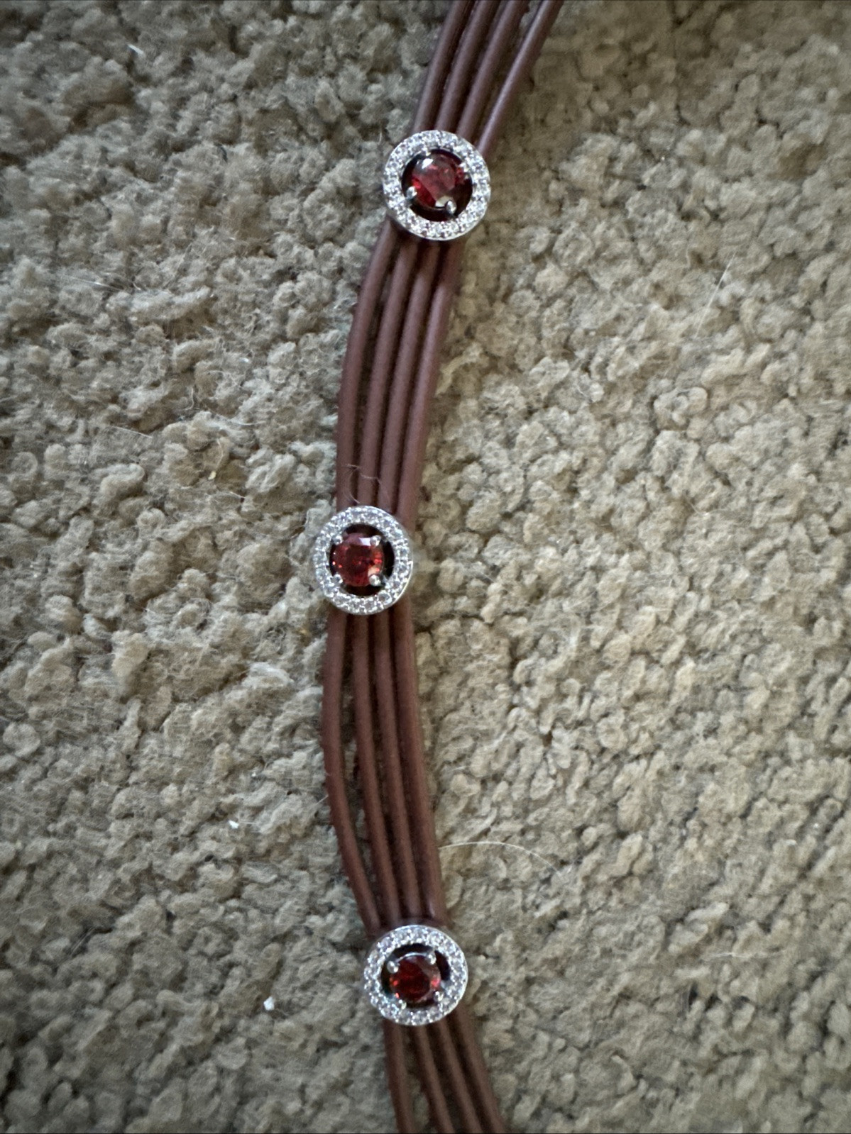 Diamond and Ruby Choker Necklace from Luxury Jewelers Boutique