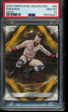 2019 Topps WWE Undisputed Sheamus Gold /10 #66 PSA 10