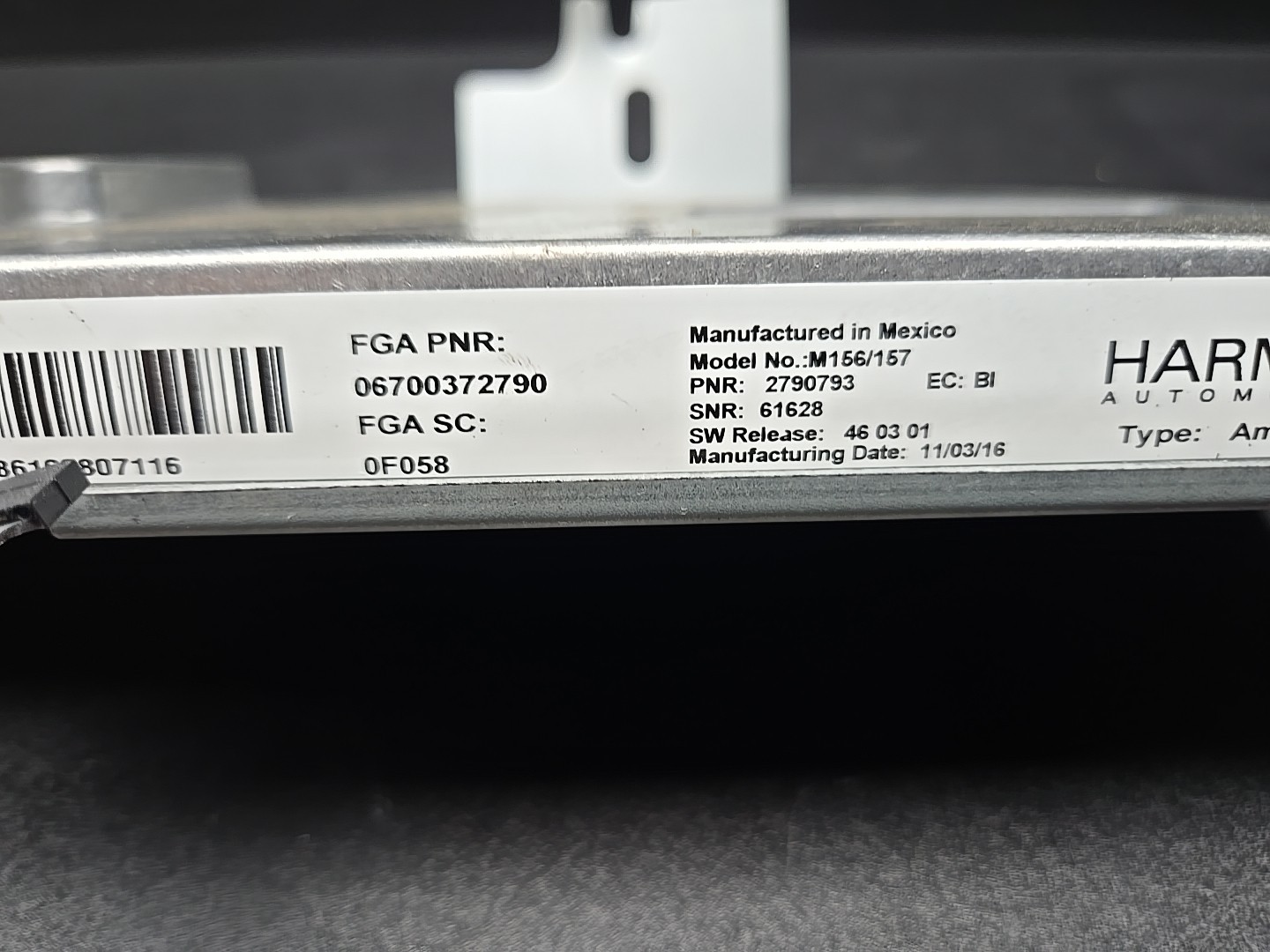 14-17 Maserati Ghibli Audio Stereo Radio Amplifier AMP 6700372790 OEM