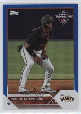 2023 Topps Pro Debut Blue Foil 29/150 Reggie Crawford #PD-200 1ep3