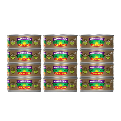  NEW Low Sodium Albacore Tuna in Olive Oil 12 Pack 5oz Premium Canned Fish