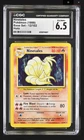 pokemon base set unlimited ninetails cgc 6.5