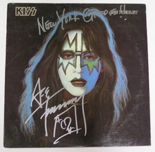 Ace Frehley KISS Signed Autograph Auto "KISS Solo: 1978 S/T" Album Vinyl LP JSA