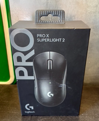 Logitech G PRO X Superlight 2 Wireless Gaming Mouse - Black for