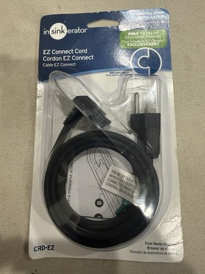 Insinkerator EZ Connect Power Cord Compatible with Continuous Feed Disposers