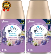 Automatic Spray Refill, Air Freshener for Home and Bathroom Lavender & Vanilla 