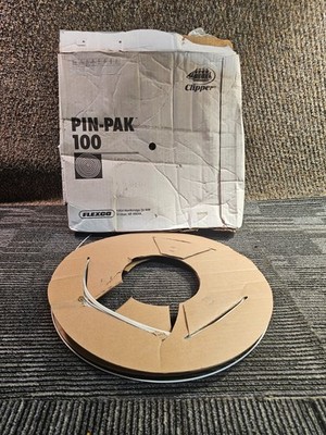 100' Flexco PIN-Pak DL093-C Duaralink 2.4 / .093 White 02743