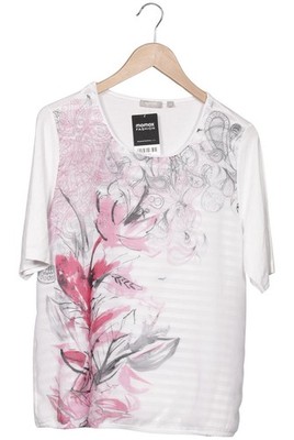 RABE T-Shirt Damen Shirt Kurzärmliges Oberteil Gr. EU 42 Weiß #9esj3ld