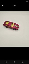 1972 Matchbox Superfast No. 32 Maserati Car Bora Magenta w Green Base Vintage #8