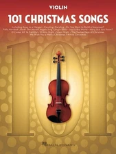 101 Christmas Songs: For Violin (English) Paperback Book