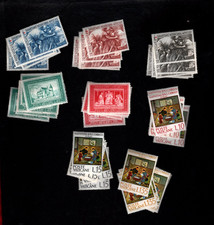 Vatican sc#392-4,397-9 x4 #395-6 x5 MNH #392-9 MLH (1964)