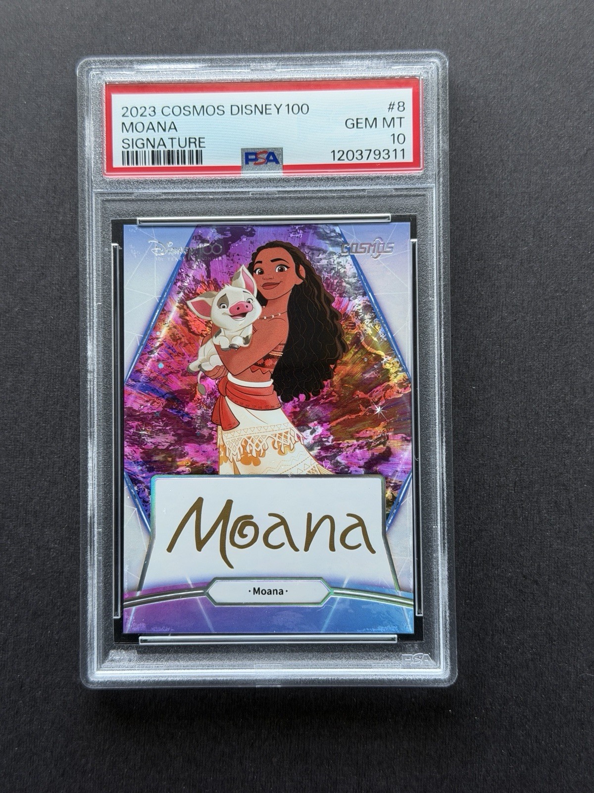 Moana PSA 10 Frozen Kakawow Cosmos Disney Signature Auto /88  CDQ-IA-08