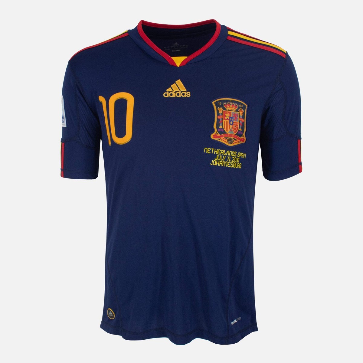 Cesc Fabregas Signed Spain Shirt 2010 World Cup Away [10] | eBay