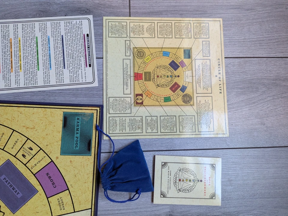 Gift Of Enlightenment Spiritual gifts crystal Chakra new age Board Game unused - Image 4 of 4