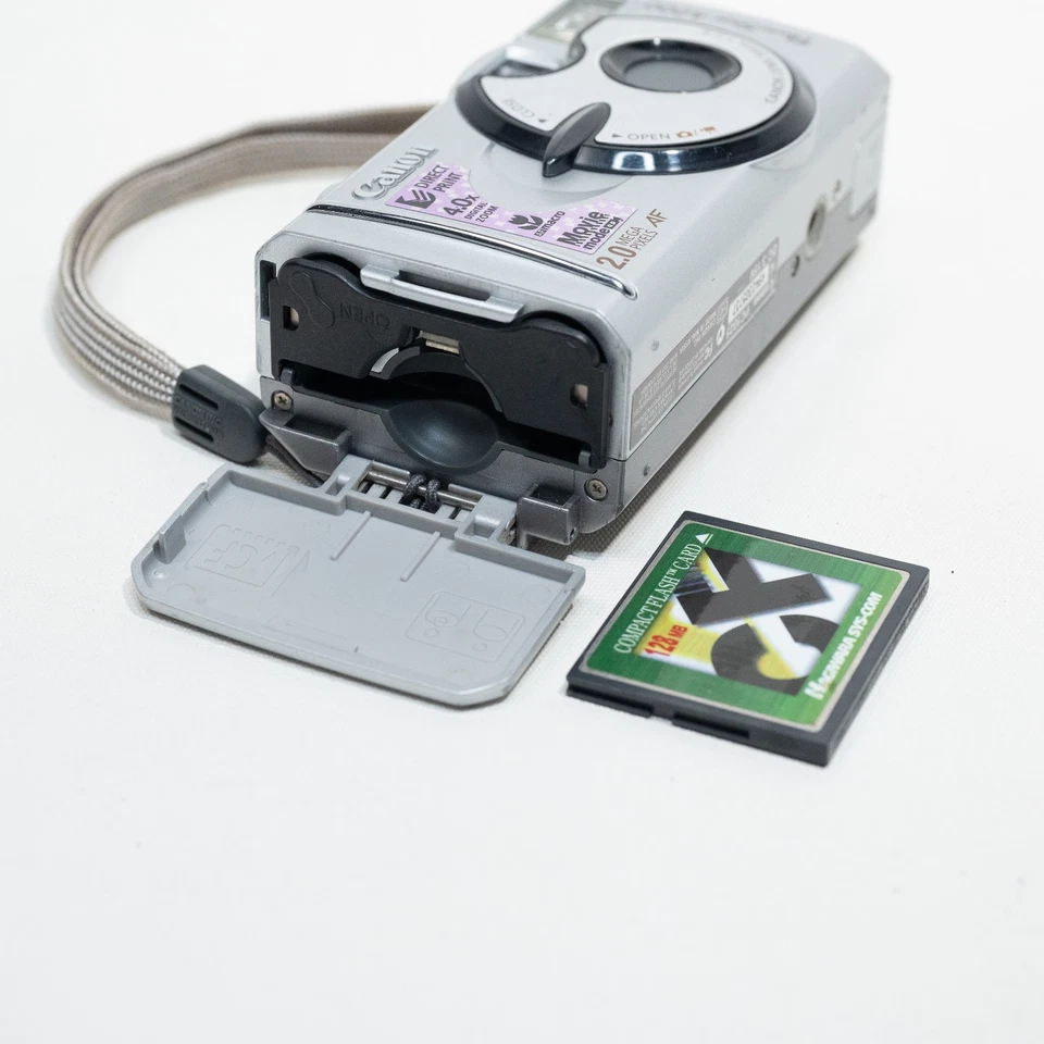 Canon PowerShot A200 Digital Camera 2.0MP CCD Digicam + 128mb Card - TESTED! - Image 2 of 4